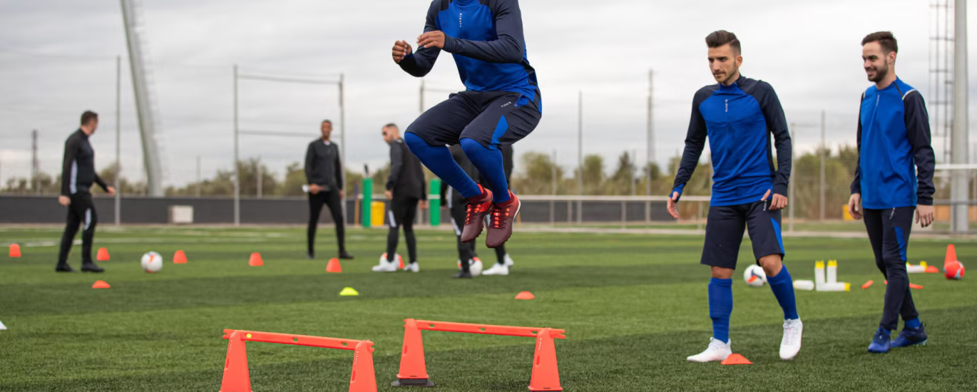 Fitnesstraining voor voetbal